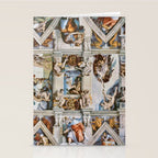 Sistine Chapel Ceiling Michelangelo Stationery Card Gallery Image 2