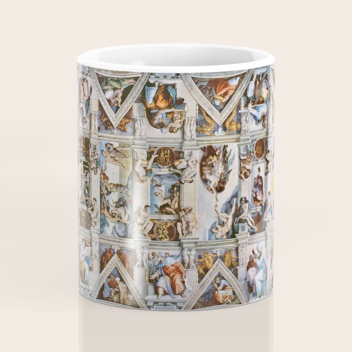 Sistine Chapel Ceiling Michelangelo Coffee Mug Gallery Image 4