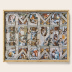 Sistine Chapel Ceiling Michelangelo Serving Tray Gallery Image 1