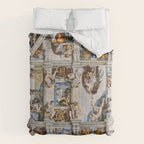Sistine Chapel Ceiling Michelangelo Comforter Gallery Image 6