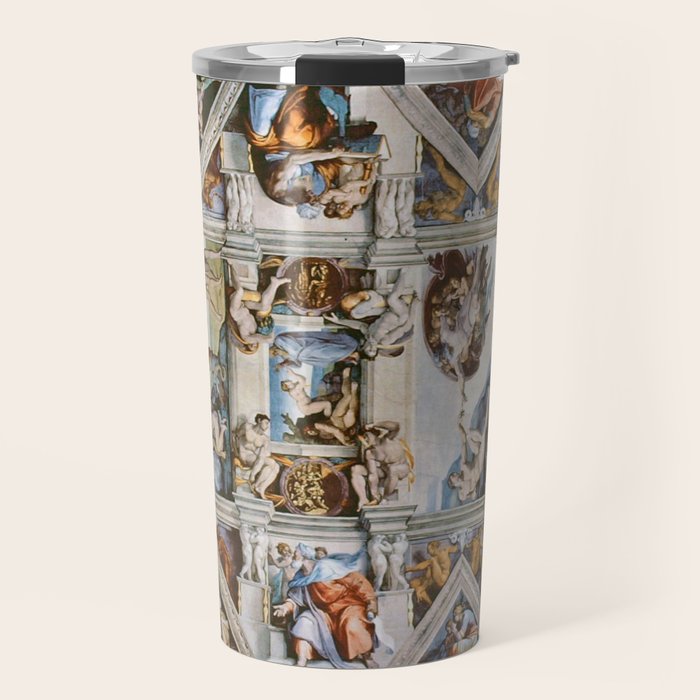 Sistine Chapel Ceiling Michelangelo Travel Mug Gallery Image 1