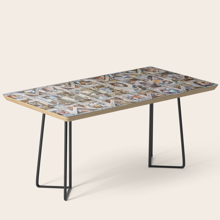 Sistine Chapel Ceiling Michelangelo Coffee Table Gallery Image 1