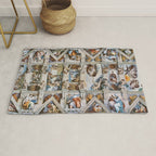 Sistine Chapel Ceiling Michelangelo Rug Gallery Image 1