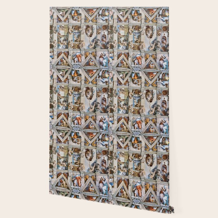 Sistine Chapel Ceiling Michelangelo Wallpaper Gallery Image 2