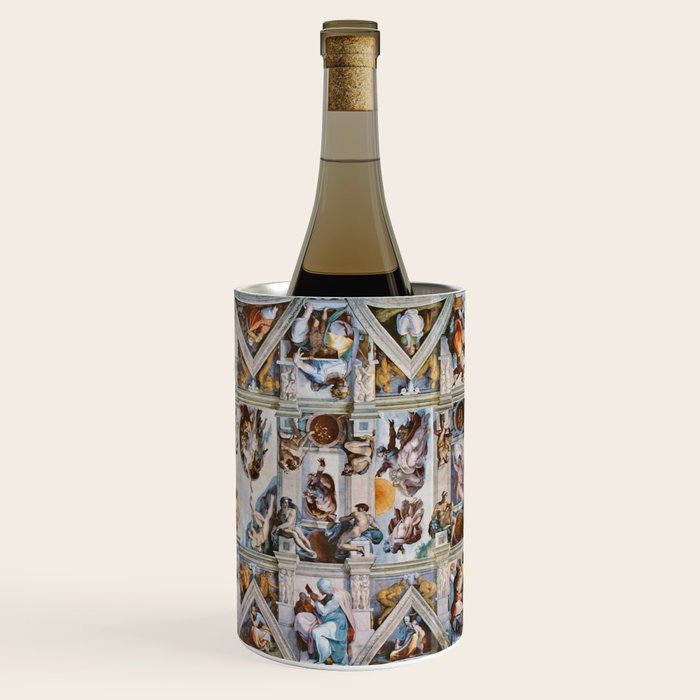 Sistine Chapel Ceiling Michelangelo Wine Chiller Gallery Image 3