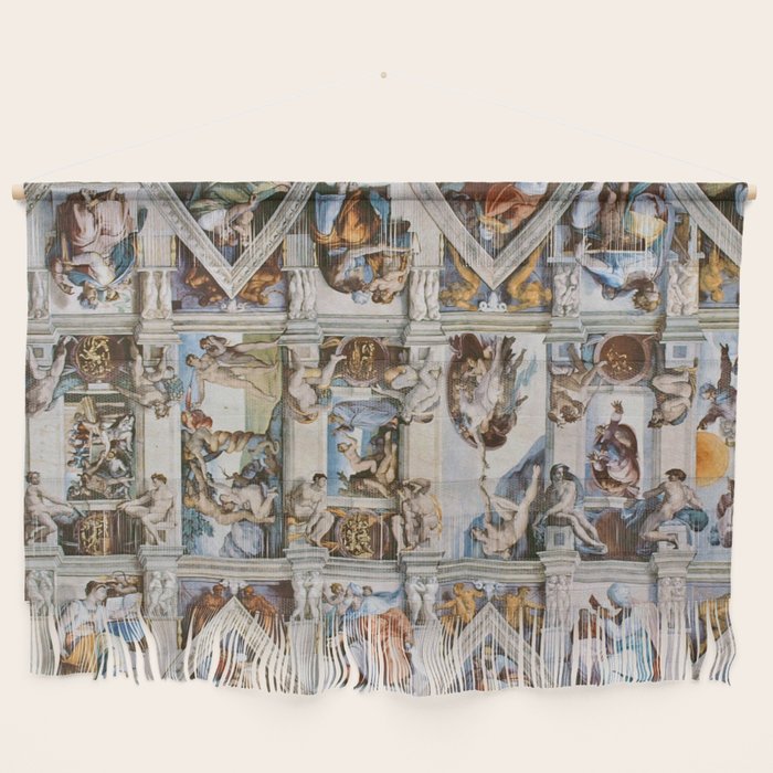 Sistine Chapel Ceiling Michelangelo Wall Hanging Gallery Image 1
