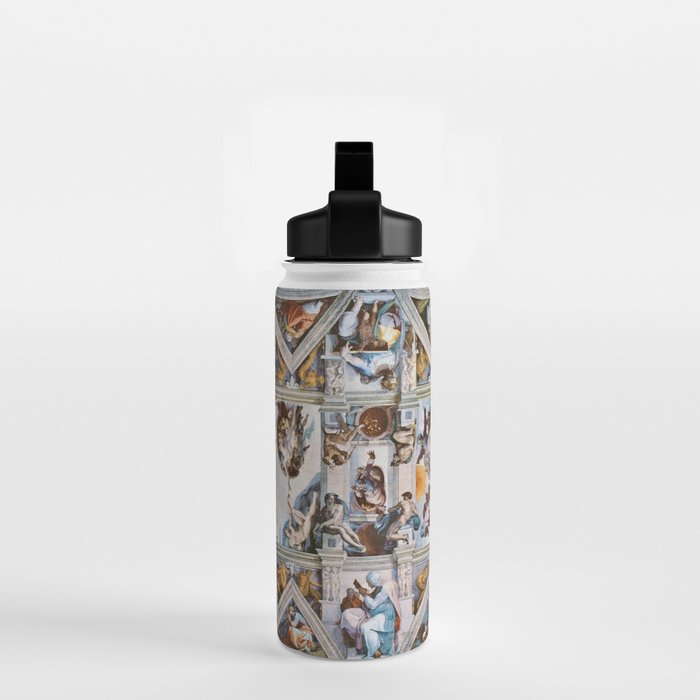 Sistine Chapel Ceiling Michelangelo Water Bottle Gallery Image 2
