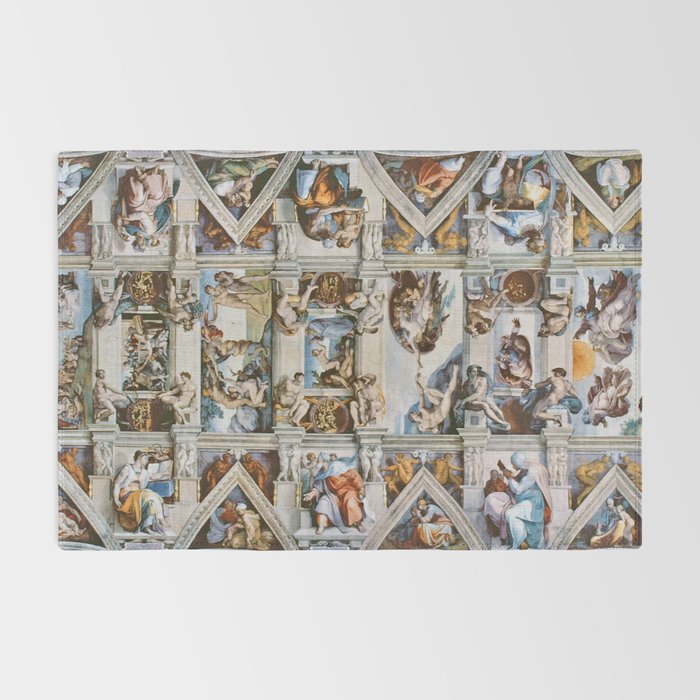 Sistine Chapel Ceiling Michelangelo Rug Gallery Image 2