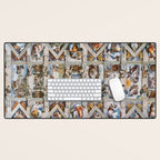 Sistine Chapel Ceiling Michelangelo Desk Mat Gallery Image 1