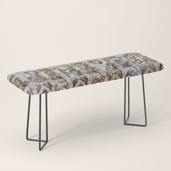 Sistine Chapel Ceiling Michelangelo Bench Gallery Image 1