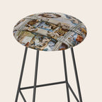 Sistine Chapel Ceiling Michelangelo Stool Gallery Image 2
