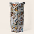 Sistine Chapel Ceiling Michelangelo Travel Mug Gallery Image 2