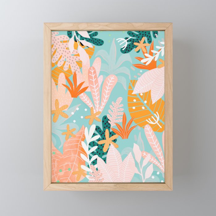 Into the jungle - dusk Mini Art Print Gallery Image 1