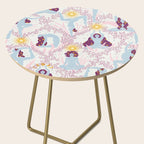 Feel the Cosmic Yoga Balance pink Side Table Gallery Image 2