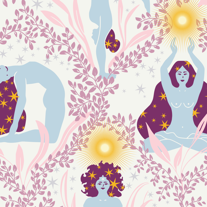 Feel the Cosmic Yoga Balance pink Coffee Mug Gallery Image 2