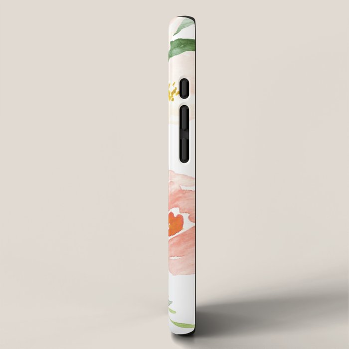 Sweet Pink Blooms (Floral 02) iPhone Case Gallery Image 2