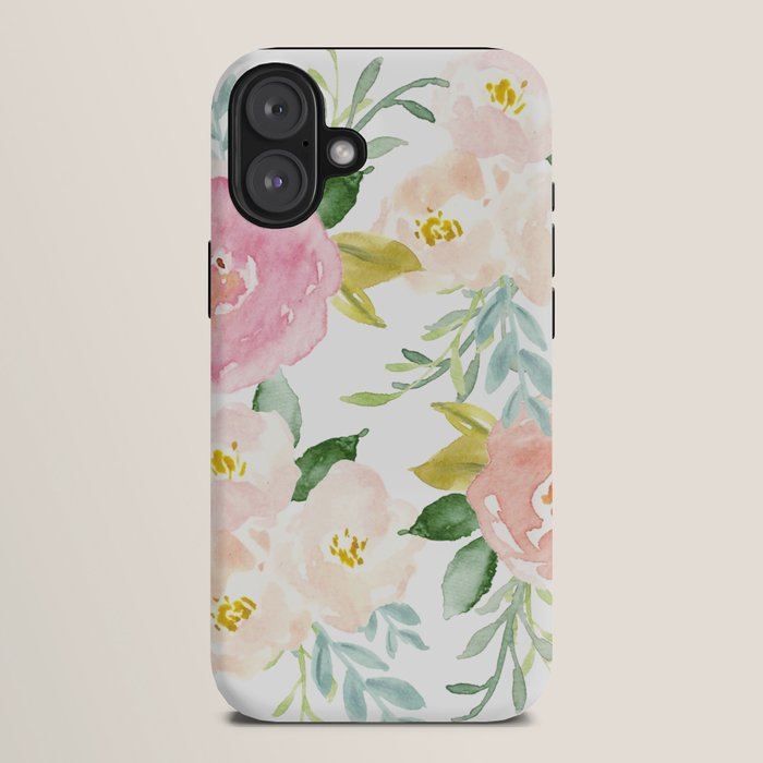 Sweet Pink Blooms (Floral 02) iPhone Case Gallery Image 10