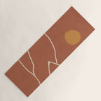 Minimal Abstract Art Landscape 2 Yoga Mat Gallery Image 1