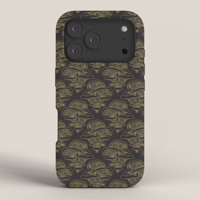 Gilded Oyster Mushroom iPhone Case Gallery Image 3