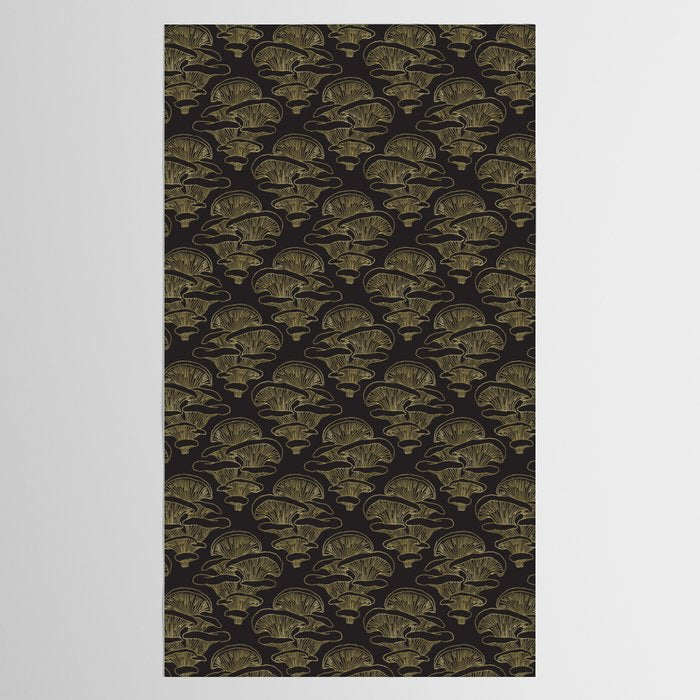 Gilded Oyster Mushroom Tablecloth Gallery Image 2