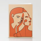 Abstract Faces 11 Stationery Card Gallery Image 2