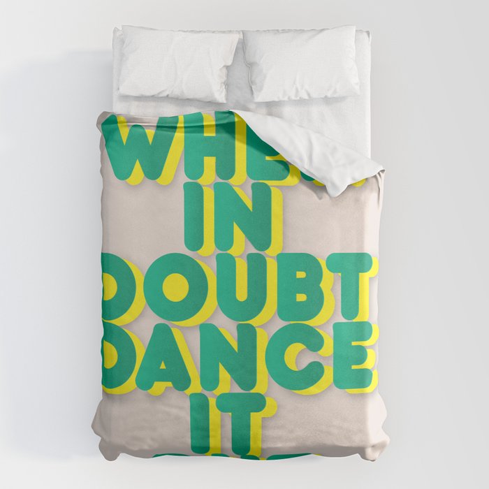 When in doubt dance it out no2 Duvet Cover Gallery Image 6