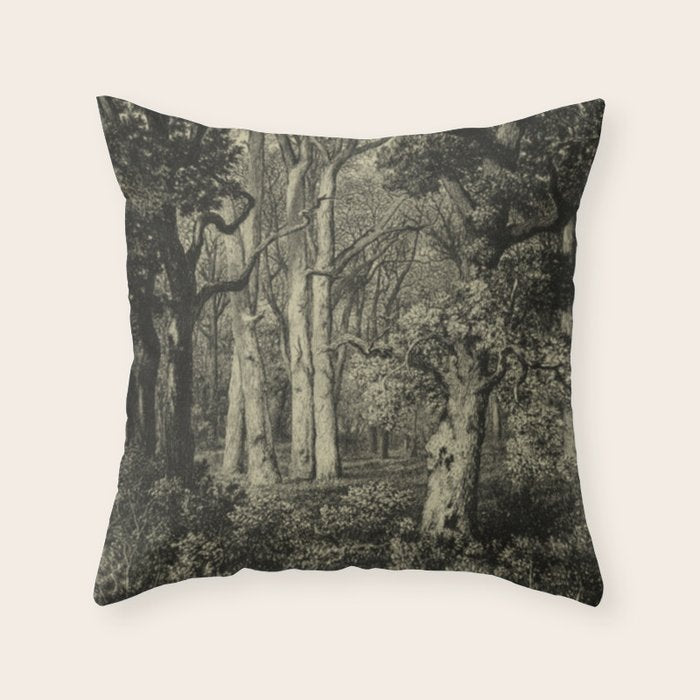Old Oaks Throw Pillow Gallery Image 1