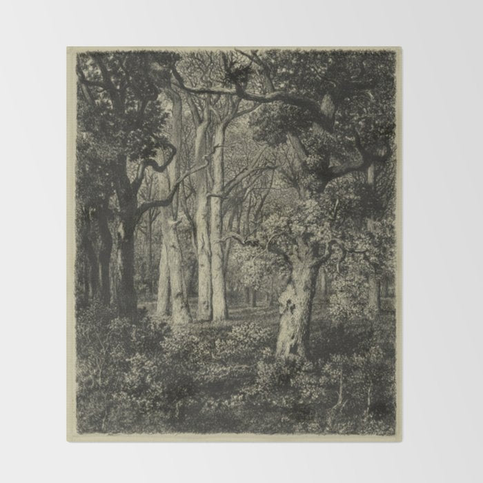 Old Oaks Throw Blanket Gallery Image 2