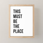 This must be the Place Mini Art Print Gallery Image 1