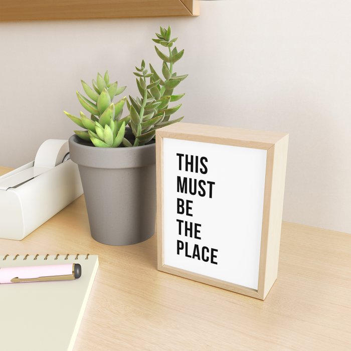 This must be the Place Mini Art Print Gallery Image 2