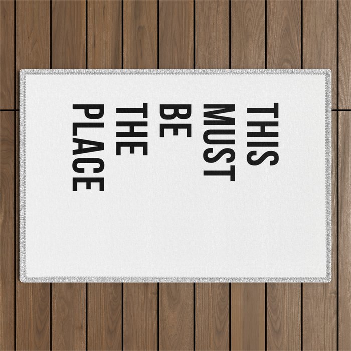This must be the Place Outdoor Rug Gallery Image 1
