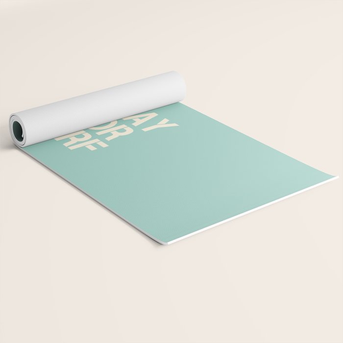 Pray For Surf | Blue Yoga Mat Gallery Image 2