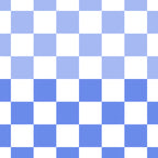 Blue Gradient Checkered Check Checkerboard Pattern Coffee Mug Gallery Image 2