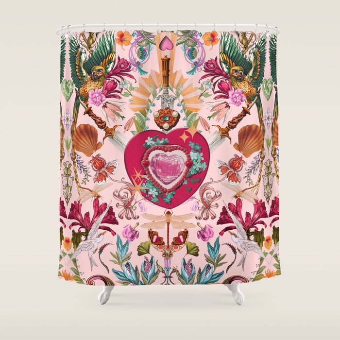LOVE Shower Curtain Gallery Image 1
