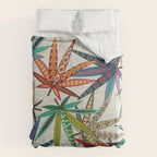 boho weed light Comforter Gallery Image 6