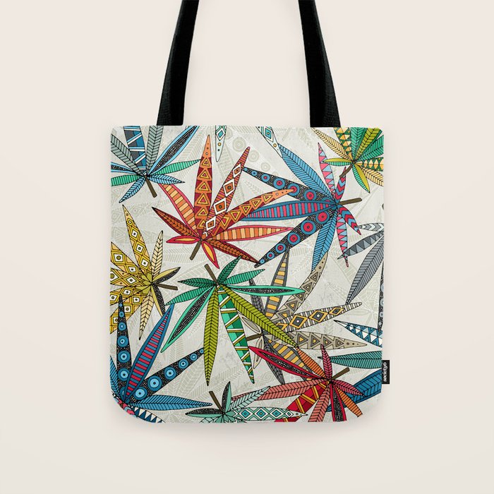boho weed light Tote Bag Gallery Image 1