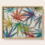 boho weed light Serving Tray Gallery Image 1