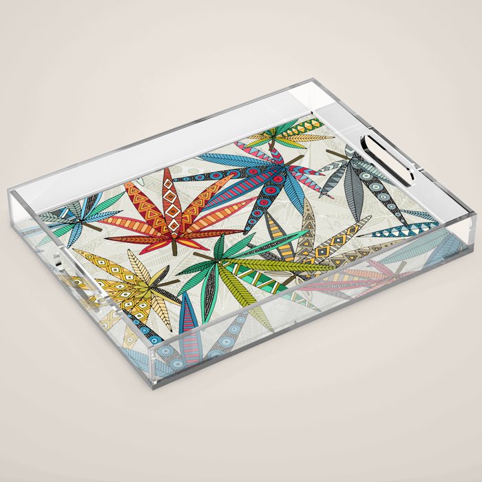 boho weed light Acrylic Tray Gallery Image 1