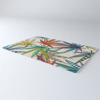 boho weed light Rug Gallery Image 3