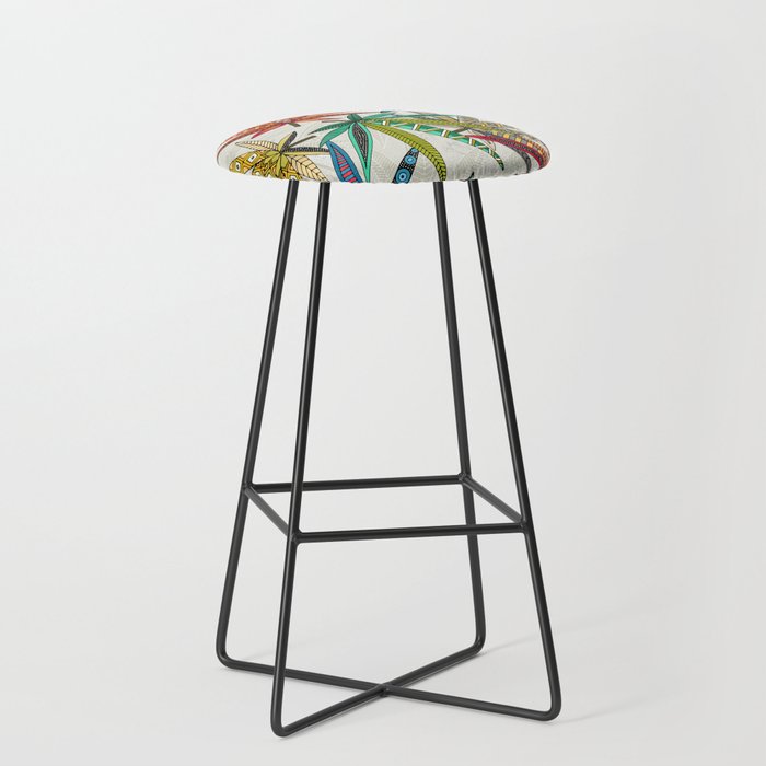 boho weed light Stool Gallery Image 1