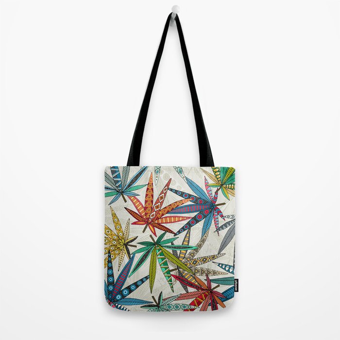 boho weed light Tote Bag Gallery Image 2
