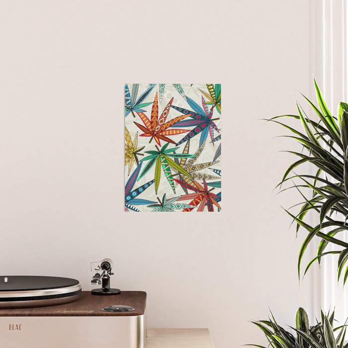 boho weed light Poster Gallery Image 2