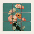 Soft Spring Botanicals Wood Wall Art Gallery Image 1
