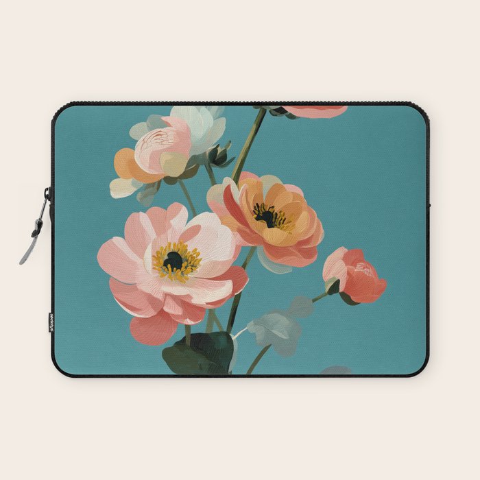 Soft Spring Botanicals Laptop Sleeve Gallery Image 1