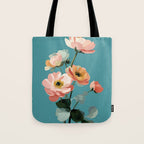 Soft Spring Botanicals Tote Bag Gallery Image 1