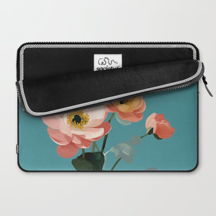Soft Spring Botanicals Laptop Sleeve Gallery Image 2