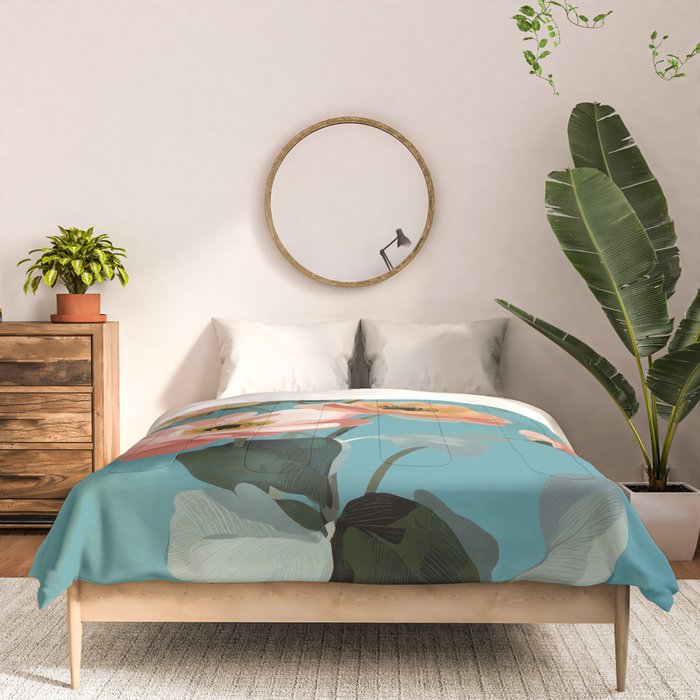 Soft Spring Botanicals Comforter Gallery Image 3