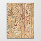 Silk Tabriz Azerbaijan Northwest Persian Rug Print Notebook Gallery Image 4