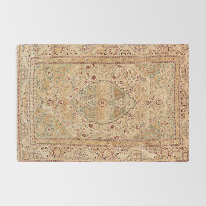 Silk Tabriz Azerbaijan Northwest Persian Rug Print Rug Gallery Image 2
