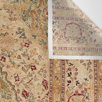 Silk Tabriz Azerbaijan Northwest Persian Rug Print Wall Tapestry Gallery Image 3